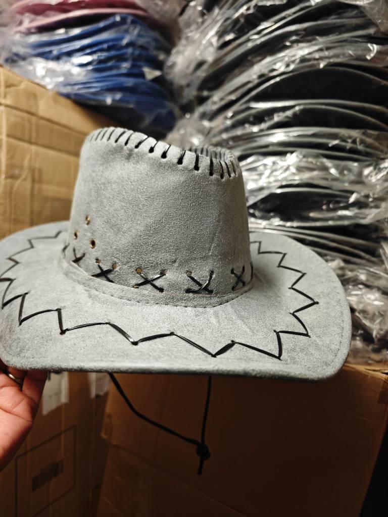 Cowboy hat- Grey