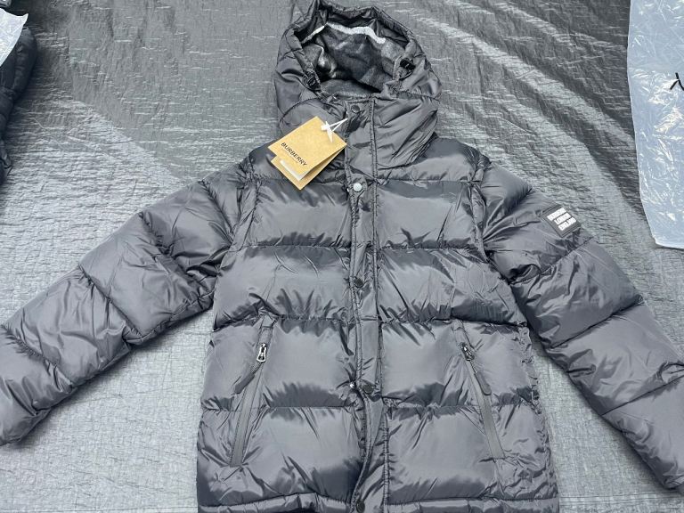 Burberry puffer jacket size S and M 