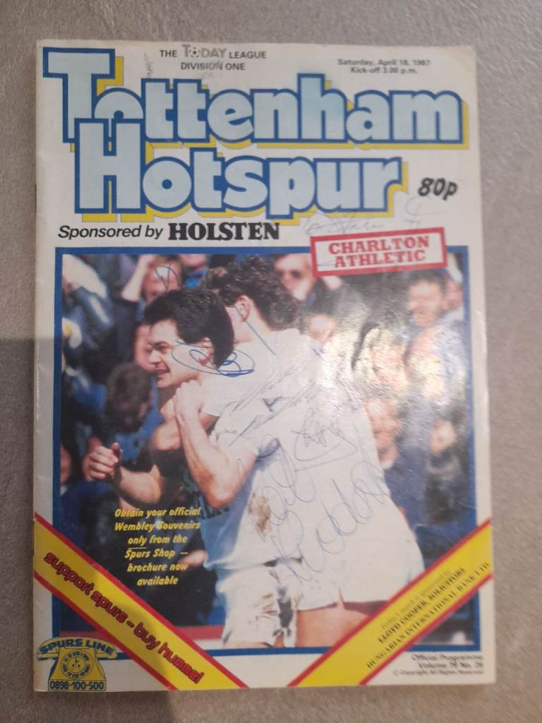 image for Tottenham Hotspur signed