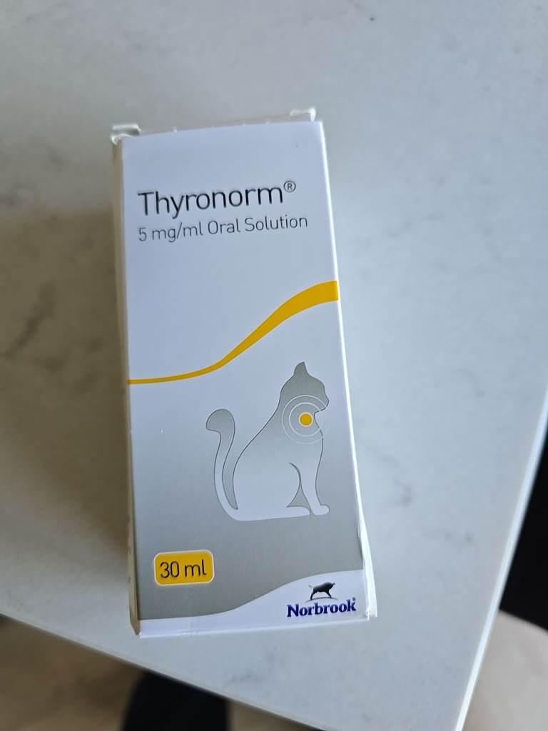 Thyronorm cat medication