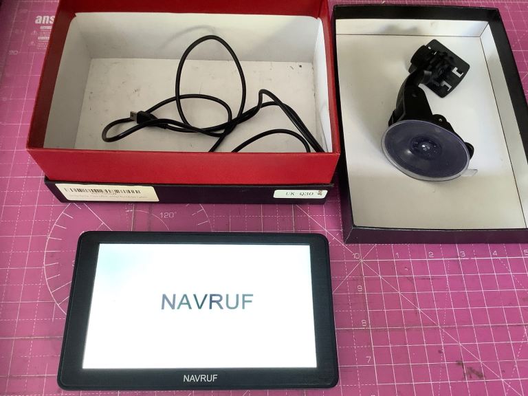NAVRUF 7 INCH GPS IN CAR 🚗 LORRY 🚛 SATELLITE 📡 NAVIGATION 🧭 
