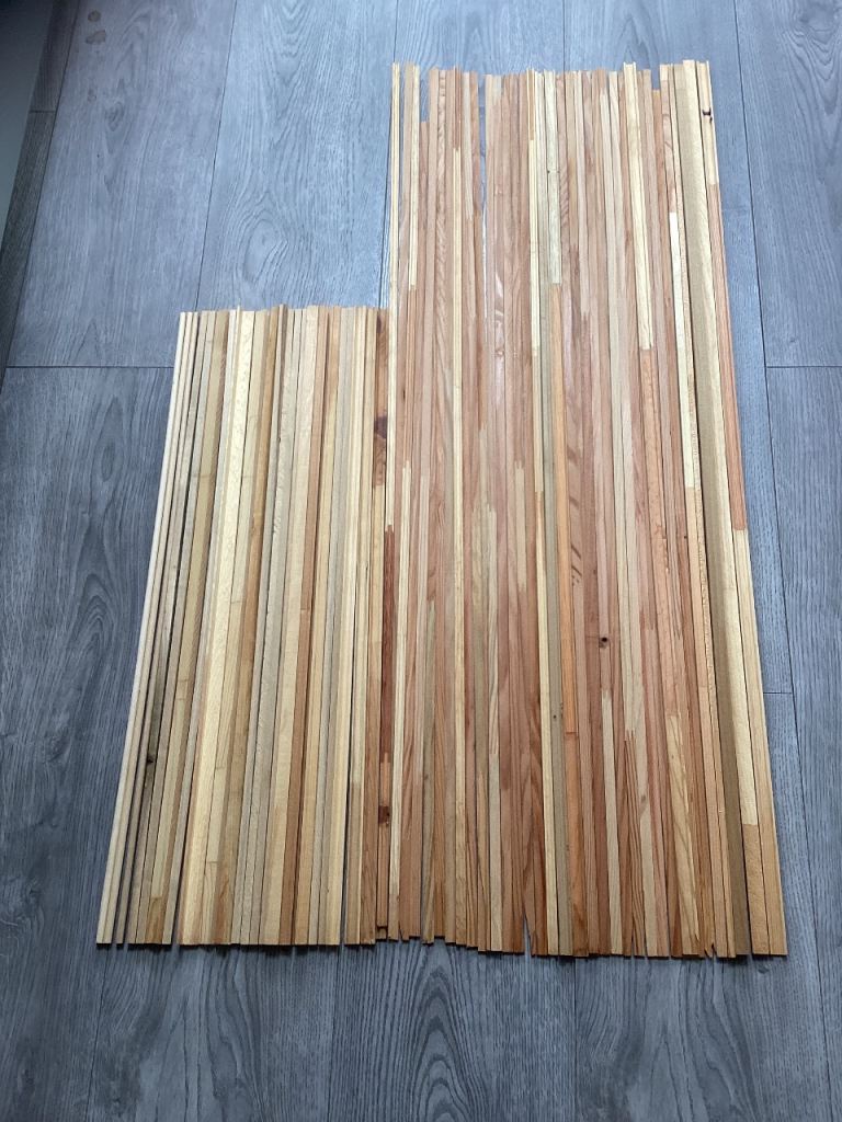 Model makers craft various profile wood lengths