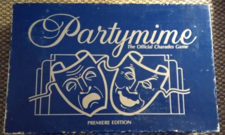 Vintage 1984 Partymime The Official Charades Game Premium Edition