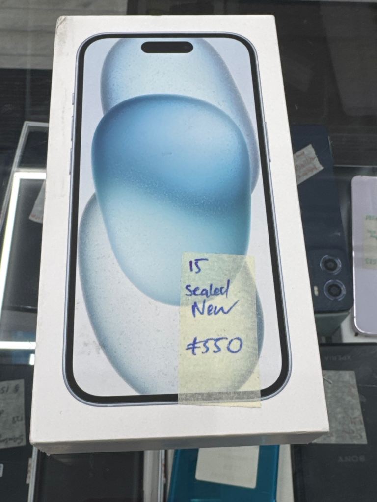 Apple iPhone 15!! Blue!! 128GB!! Brand new sealed !!