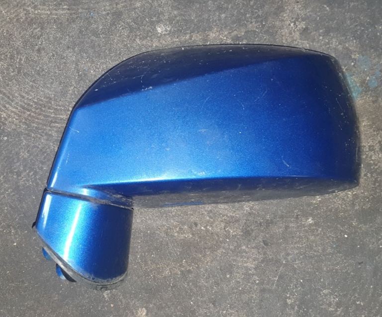 Hyundai Coupe Right Side Wing Mirror Blue 2005
