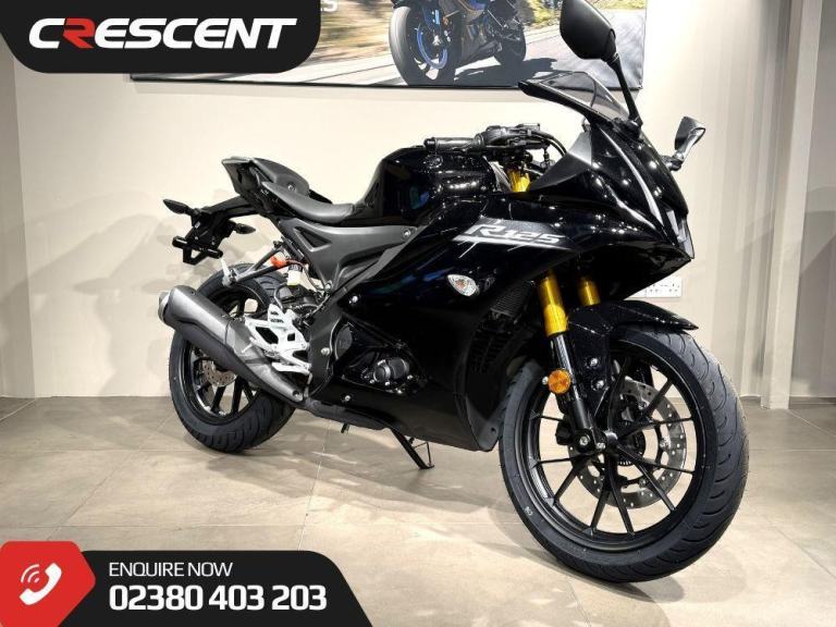 YAMAHA YZF-R125 2026 MODEL IN BLACK - BRAND NEW - IN STOCK - AVAILABLE NOW !