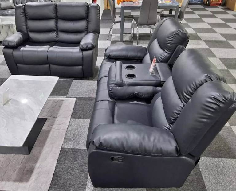 🚛Luxury Sofa Roma Recliner 3+2 & Corner Sofa Set ❤️Get 25% OFF Limited Time😘Order Now