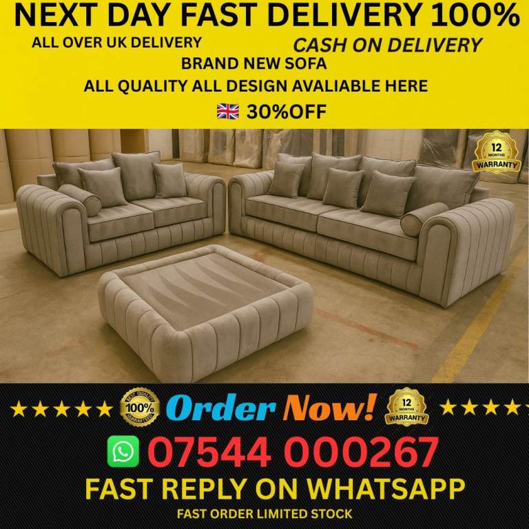 Modern Stylish Sofa – High Quality – Guaranteed Best Price