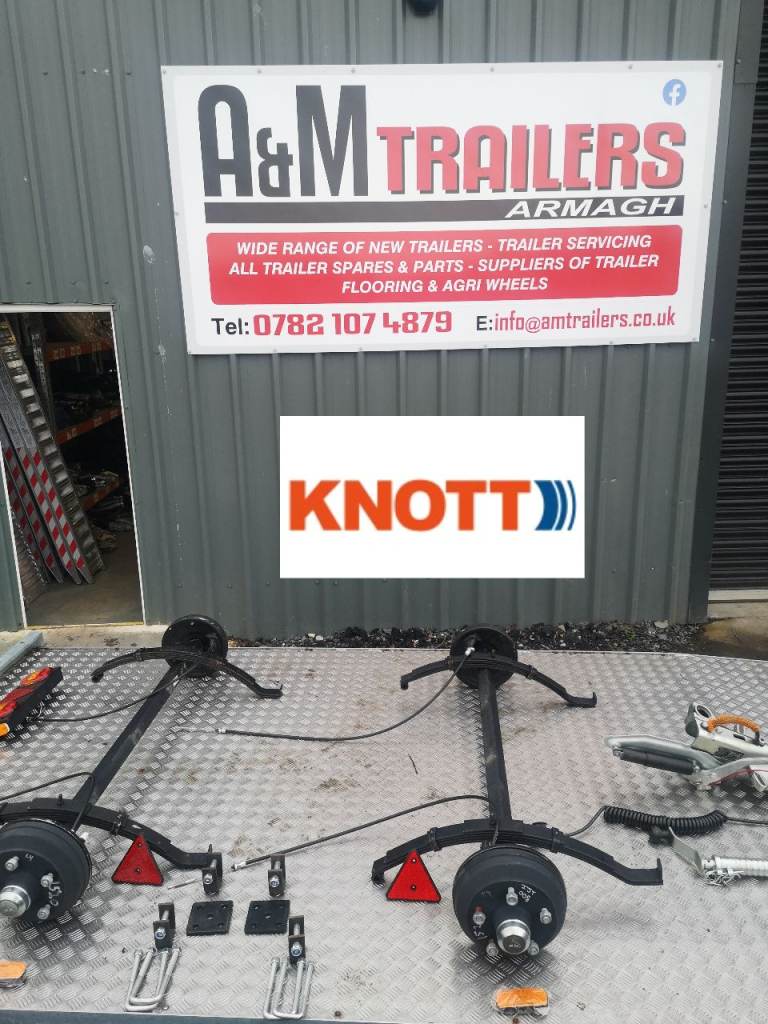 Trailer parts wheels axles 