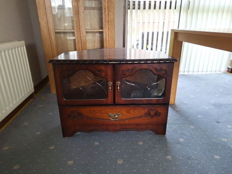 Wooden TV Unit / Sideboard – Good Condition