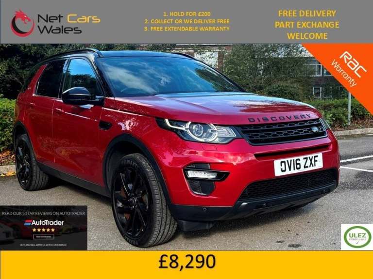 2016 Land Rover Discovery Sport 2.0 TD4 180 HSE Black 5dr Auto ESTATE Diesel Automatic