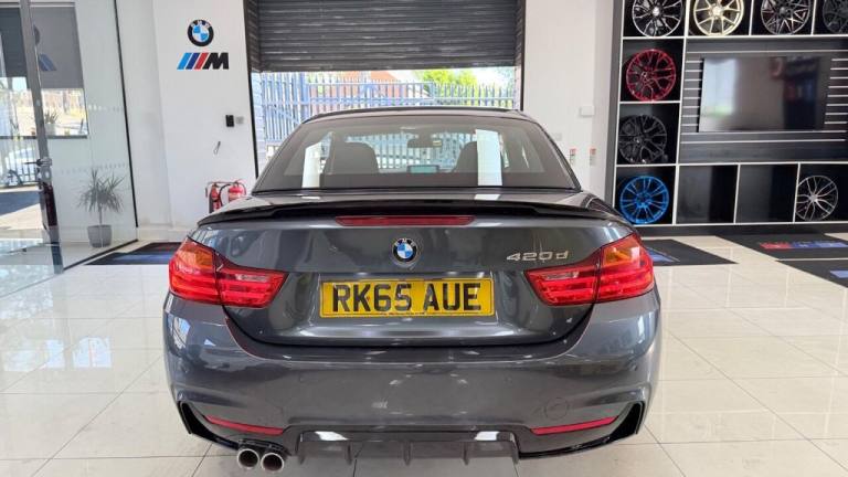 2015 BMW 4 Series 2.0 420d M Sport Auto Euro 6 (s/s) 2dr Convertible Diesel Automatic