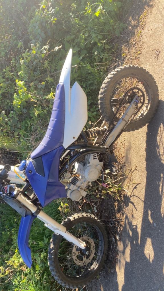 125 big valve pit bike ,stomp,demon x,slam, tente