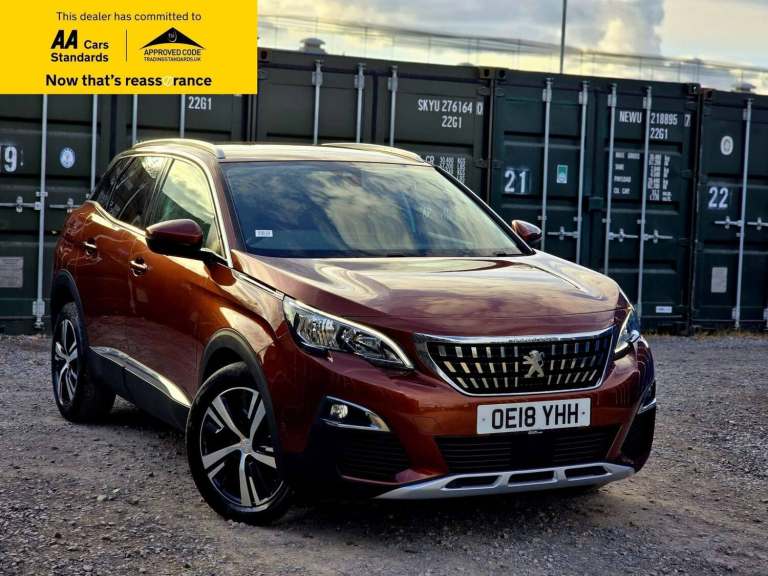 2018 Peugeot 3008 1.5 BlueHDi Allure SUV 5dr Diesel EAT Euro 6 (s/s) (130 ps) SUV Diesel Automatic