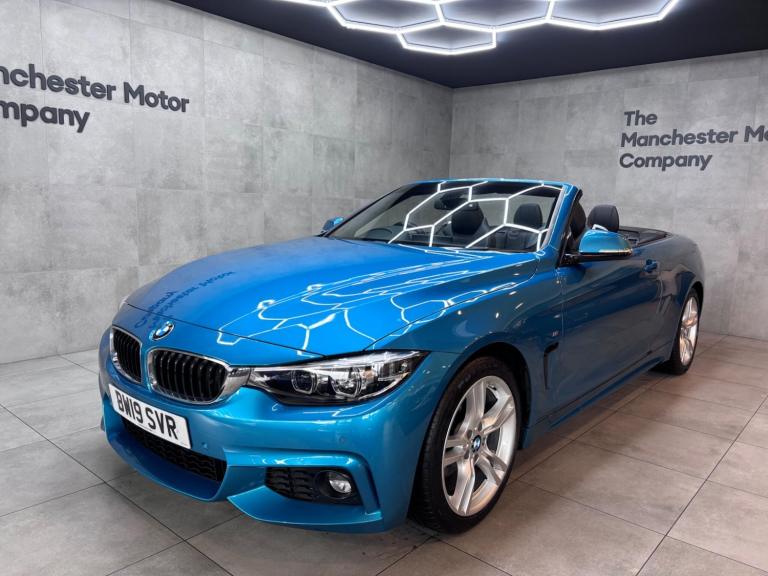 2019 BMW 4 Series 2.0 420d M Sport Auto Euro 6 (s/s) 2dr CONVERTIBLE Diesel Automatic