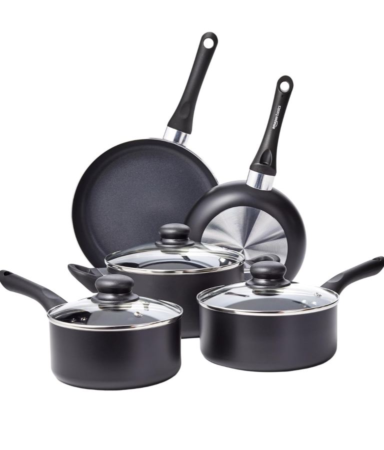 6 pieces Amazon pts & pans new plus extra three used