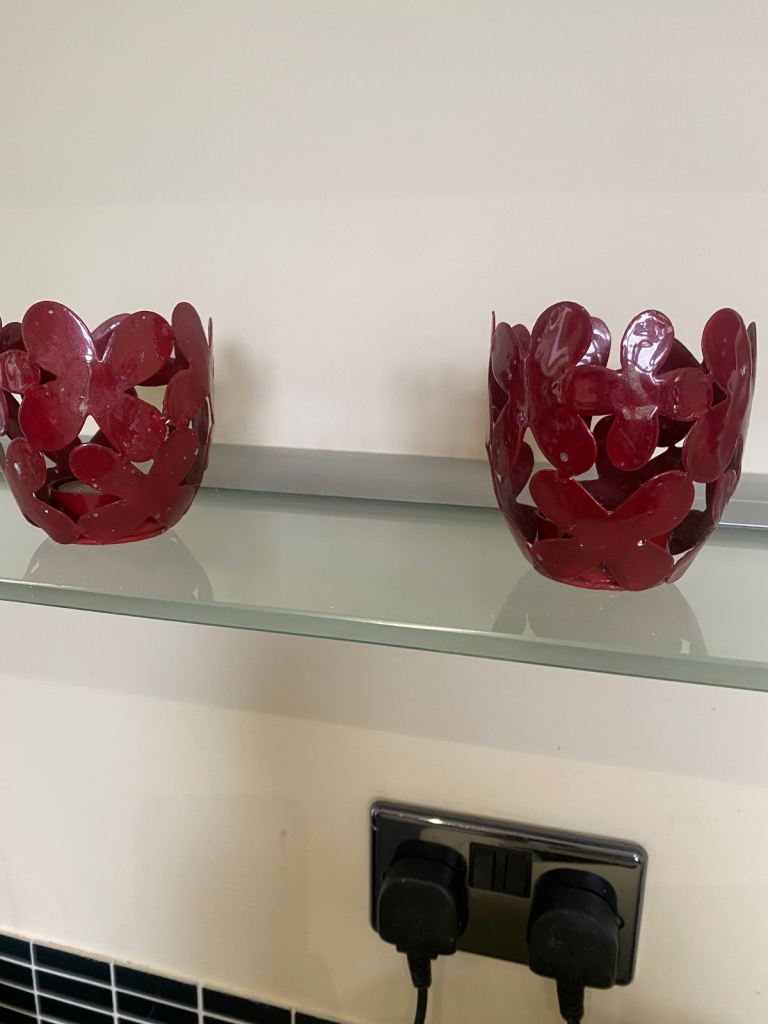 Candle/Tealight Holder X2