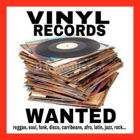 *Wanted* vinyl record collections 
