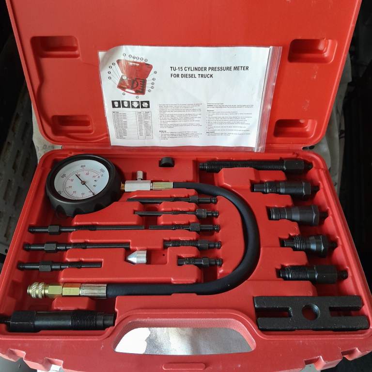 Diesel Engine Compression Pressure Testing Kit As New 