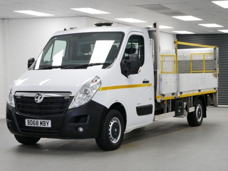 68 VAUXHALL MOVANO 2.3 CDTI 130 BHP L3 LONG RWD DROPSIDE ( TAIL-LIFT )