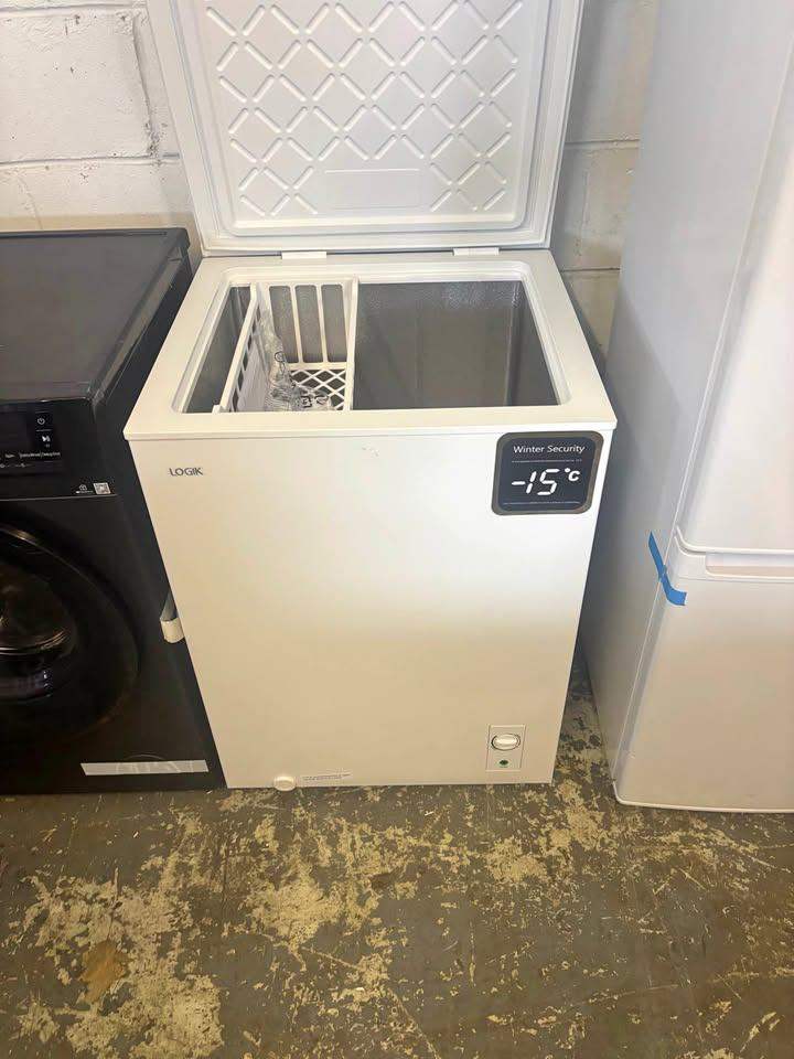 Logik 99L Chest Freezer – White, Brand New Graded available free delivery
