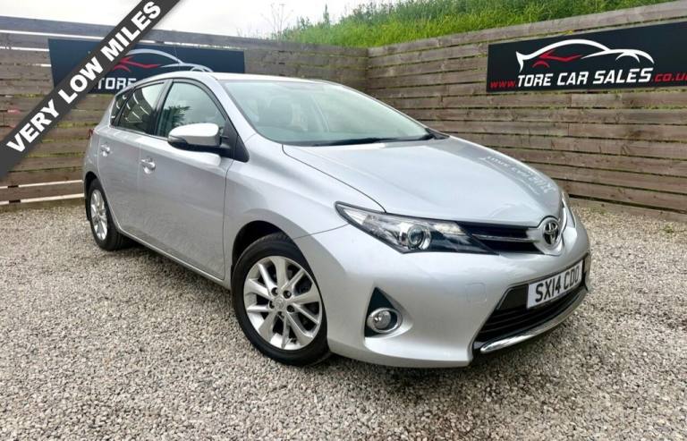 2014 14 TOYOTA AURIS 1.6 V-MATIC ICON HATCHBACK 5DR PETROL MANUAL EURO 5 (132 PS