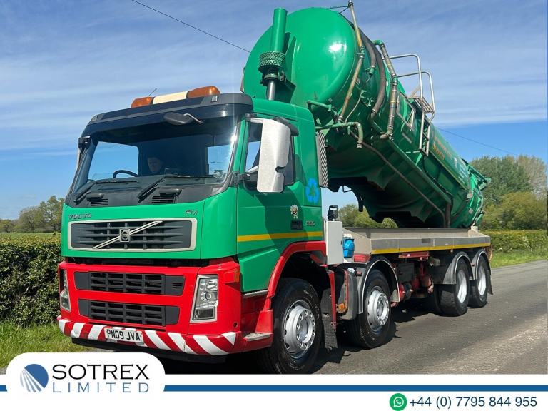 Volvo FM380 8 X 4 Tipping Vacuum / Jetting Tanker