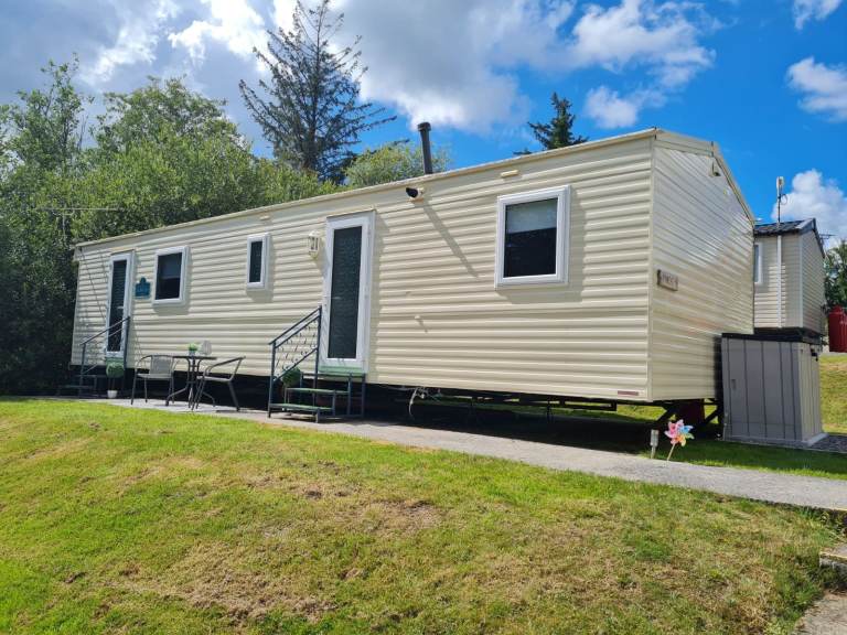 ABI SUNRISE 2009 Static Caravan for sale sited at Grondre Holiday Park Narberth
