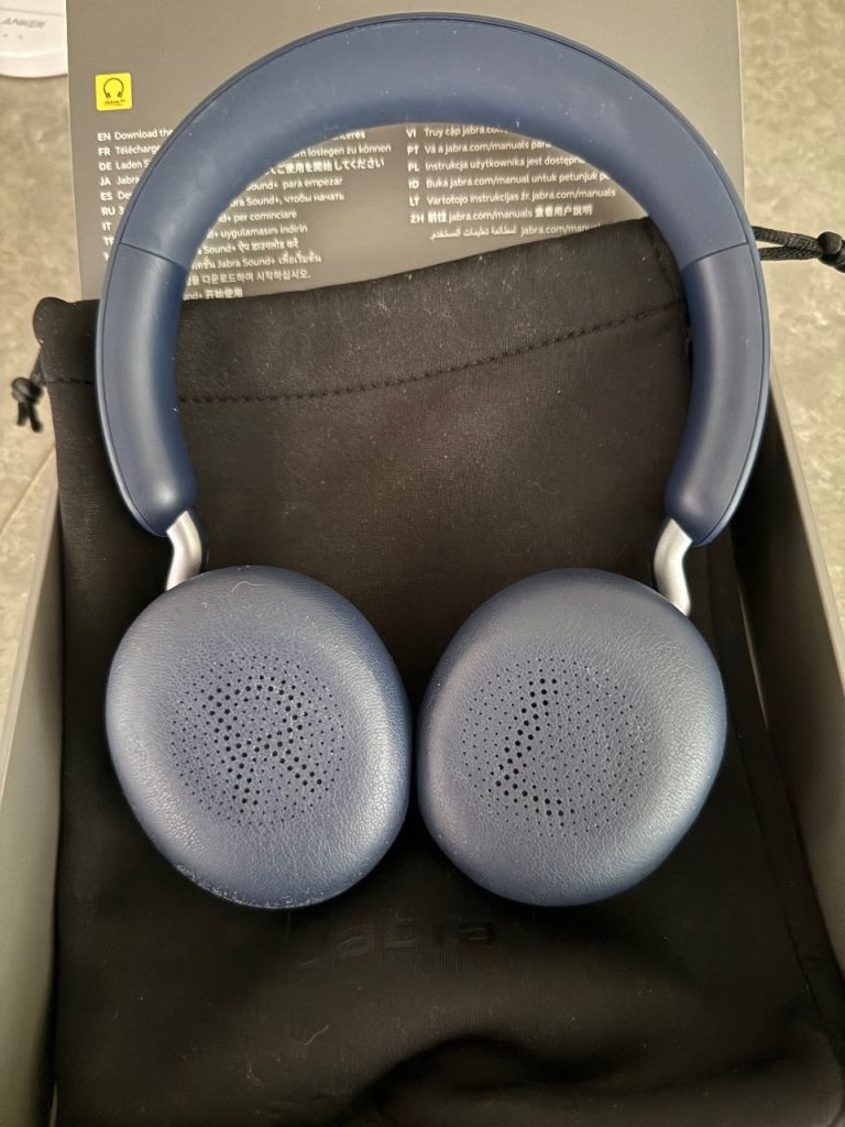 JABRA Elite 45h Wireless Bluetooth Headphones On-Ear