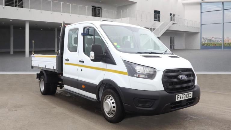 73 Reg, Ford Transit 170ps L3 DRW Double Cab Oss Alloy Tipper, Air-Con,Tow Bar 