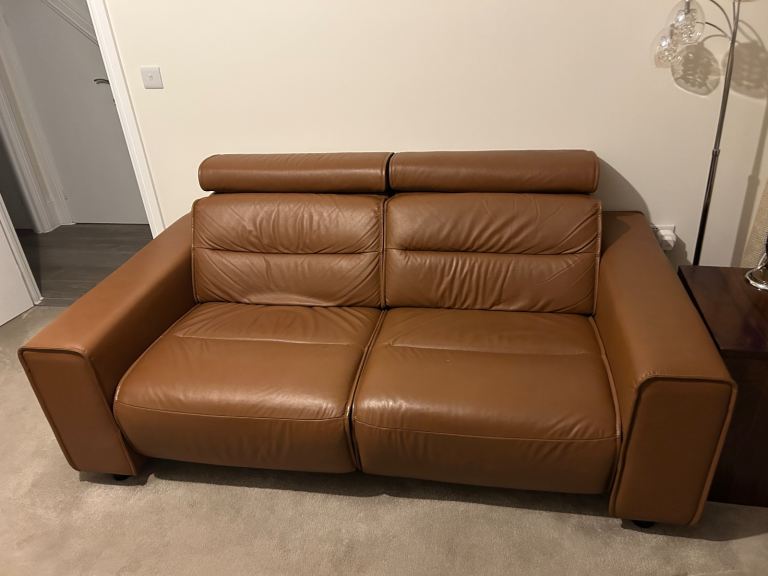 Stressless Emily 2 - Seat Wide Arm Recliner Sofa