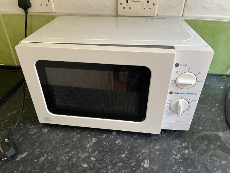 White Microwave