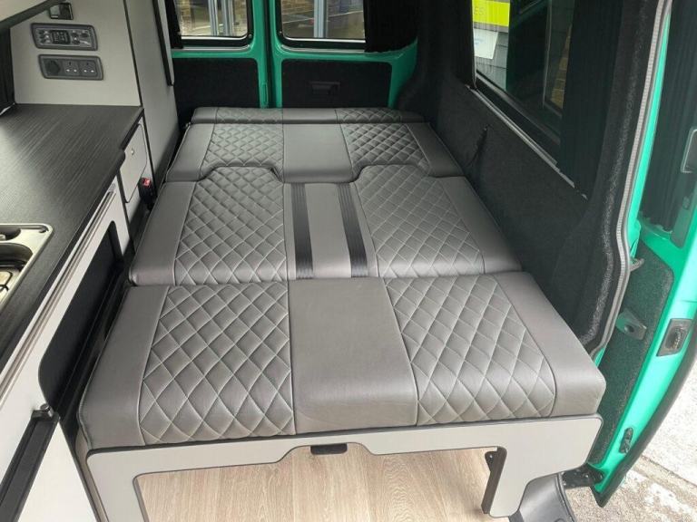 Volkswagen Transporter T28 Camperking 4 berth 5 belt Rock & Roll bed camperv