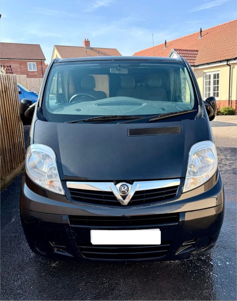 Vauxhall Vivaro converted van