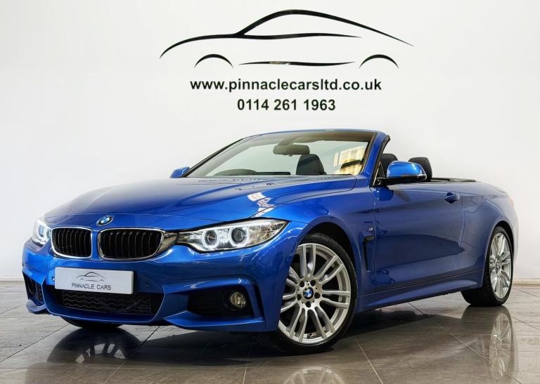 2015 BMW 4 Series 420d M Sport 2dr Auto CONVERTIBLE DIESEL Automatic