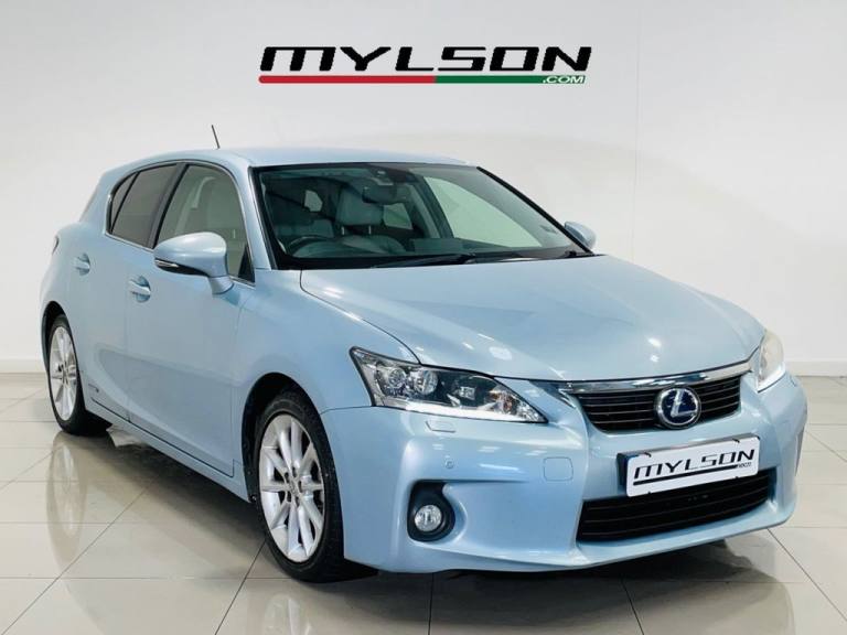 LEXUS CT 1.8 200H SE-L HATCHBACK 5 DOOR PETROL HYBRID CVT AUTO BLUE 2011 136