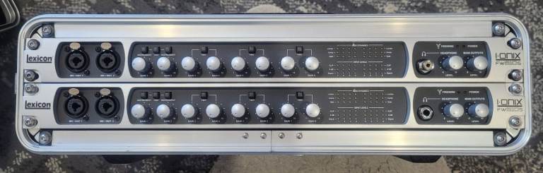 2 Lexicon IONIX FW810S Firewire interfaces