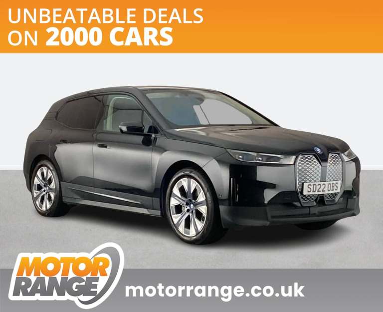 2022 BMW iX 240kW xDrive40 Sport 76.6kWh 5dr Auto 4x4 ELECTRIC Automatic