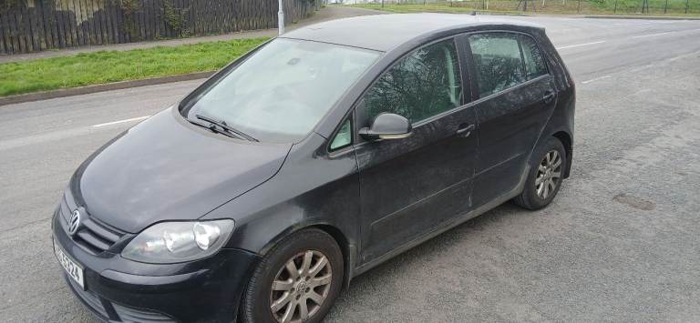 VW GOLF PLUS 1.9TDI 2007 - BLACK