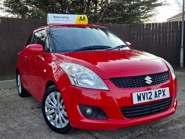 2012 Suzuki Swift 1.2 SZ4 3dr HATCHBACK PETROL Manual