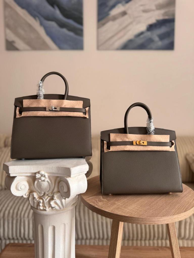 Two Brown Leather Handbags – As Good As New