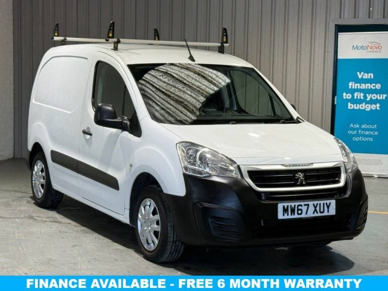 2018 67 PEUGEOT PARTNER 1.6 BLUEHDI 854 PROFESSIONAL PANEL VAN 5DR DIESEL MANUAL