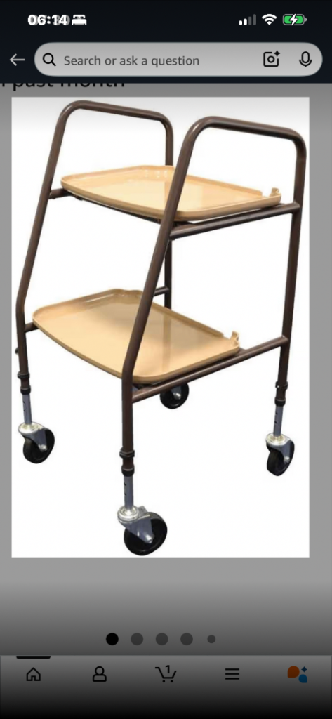 Mobility Trolley, Sturdy Walking frame for kitchen 