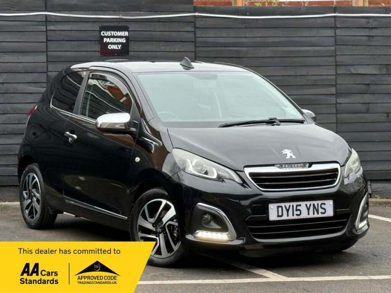 2015 Peugeot 108 1.2 VTi PureTech Allure Euro 5 3dr HATCHBACK Petrol Manual