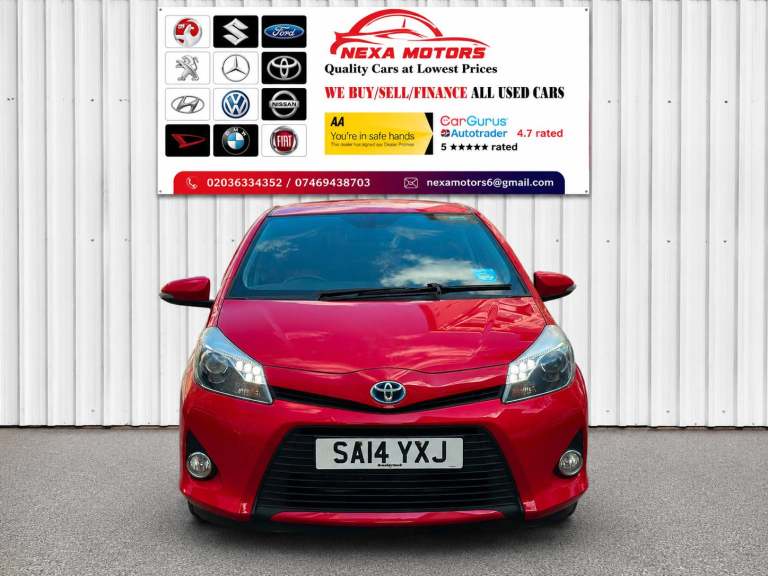 2014 Toyota Yaris 1.5 VVT-h Trend Hatchback 5dr Petrol Hybrid CVT Euro 5 (101 ps) Hatchback Hybri...