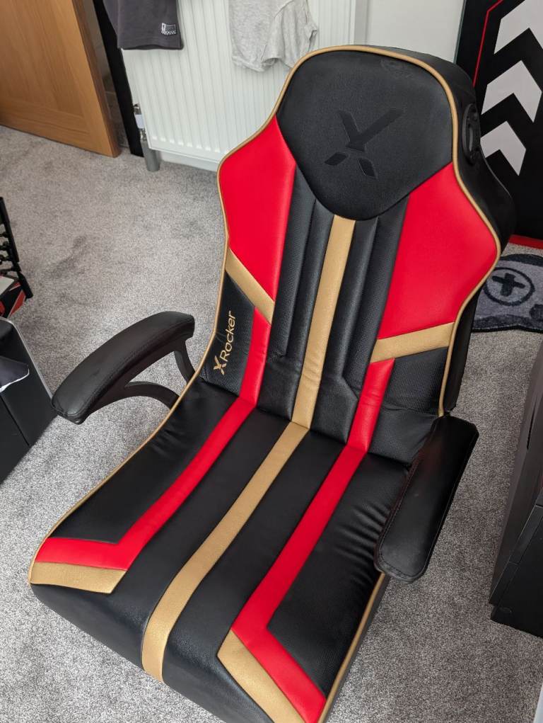 XROCKER PHEONIX 2.1 SUBWOOFER SPEAKER FLOOR LARGE GAMING CHAIR