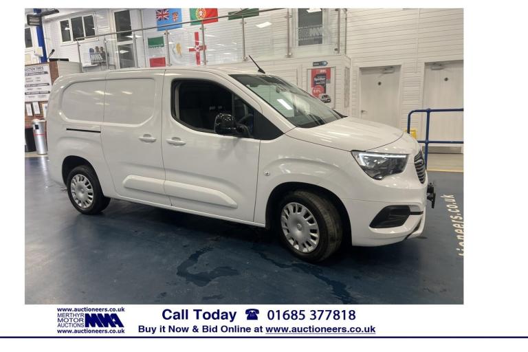 2023 Vauxhall Combo 2300 L2 PRO S/S 1.5 TURBO D 100PS LWB 3 SEAT VAN (EURO 6). ---------------- P...