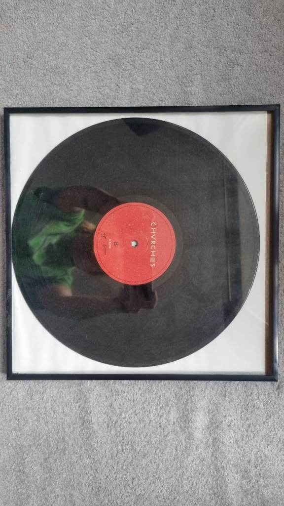 Framed Vinyl Record