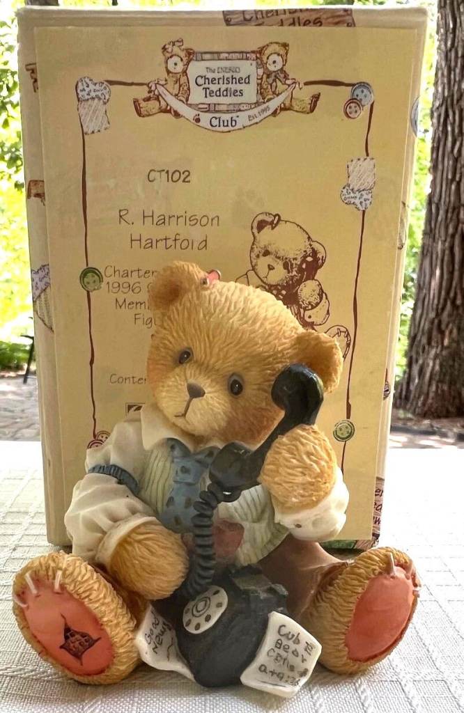 Cherished Teddies Bear R. Harrison Hartford Boxed