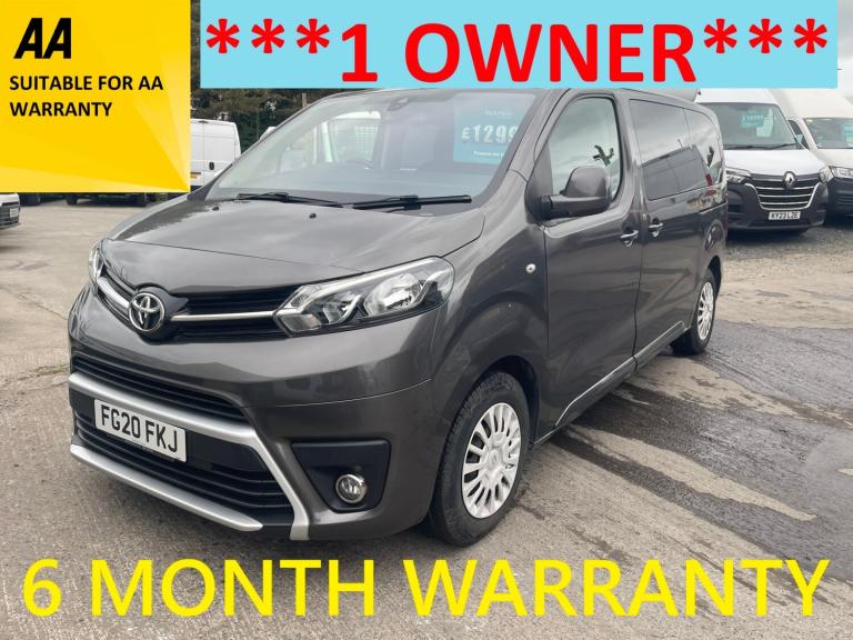 2020 Toyota PROACE CITY Verso 1.5D Shuttle Medium 5dr MPV Diesel Manual
